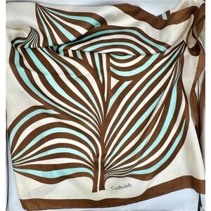 Vintage Garfinckel's signature logo scarf